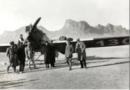 سفرعکاس و هوانورد سوئیسی به ایران قاجار