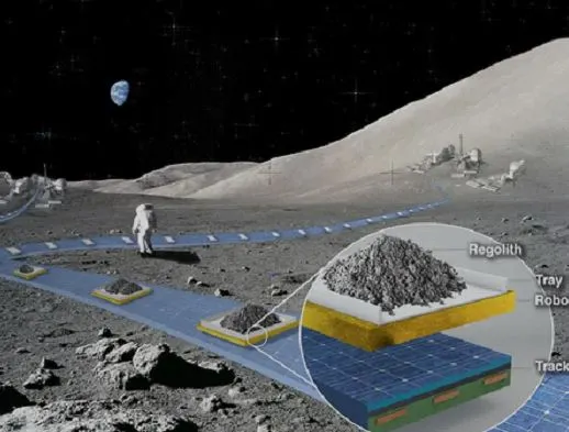 پروژه ساخت مسیر ریلی معلق در ماه