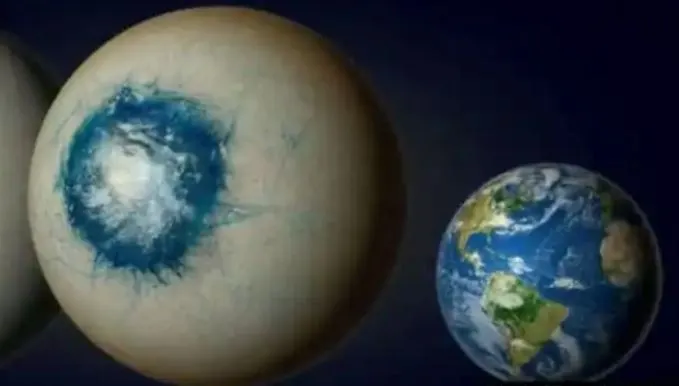 سیاره ای به شکل چشم باباغوری