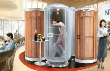 کپسولی برای چرت کارمندان در محل کار