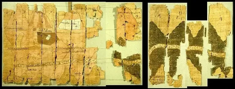 نقشه ۵۰۰۰ ساله مصری