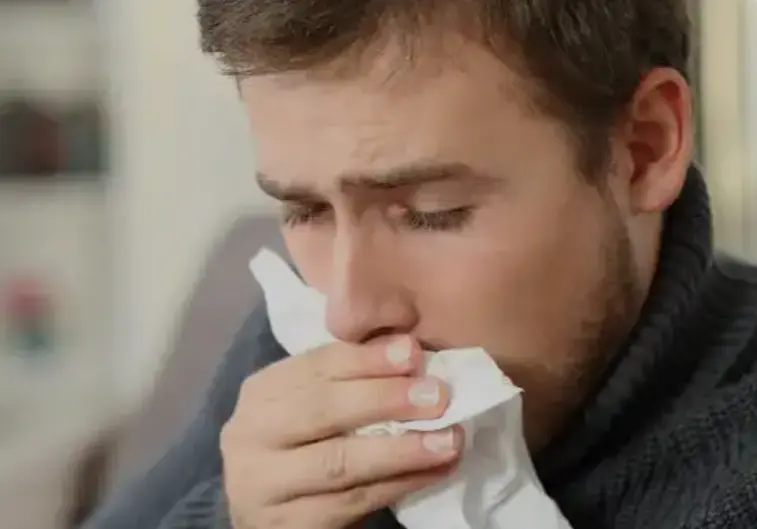 دیدن سرفه کردن افراد و پاسخ ایمنی