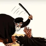 دستهای خونین خامنه‌ای بر گلوی ایران
