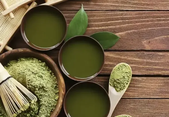 روغن نارگیل و ماچا