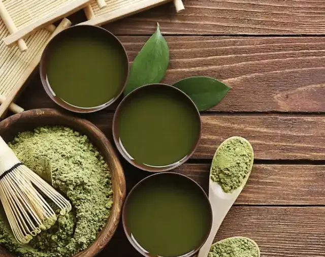 روغن نارگیل و ماچا