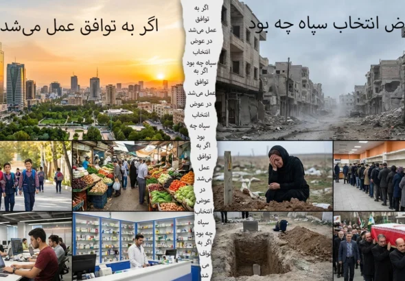 سپاه مسئول ویرانی ایران