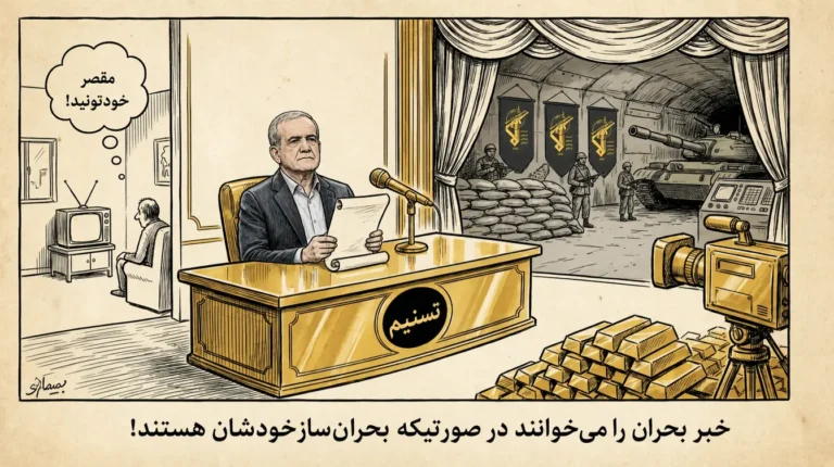 صنعت بحران سازی رژیم