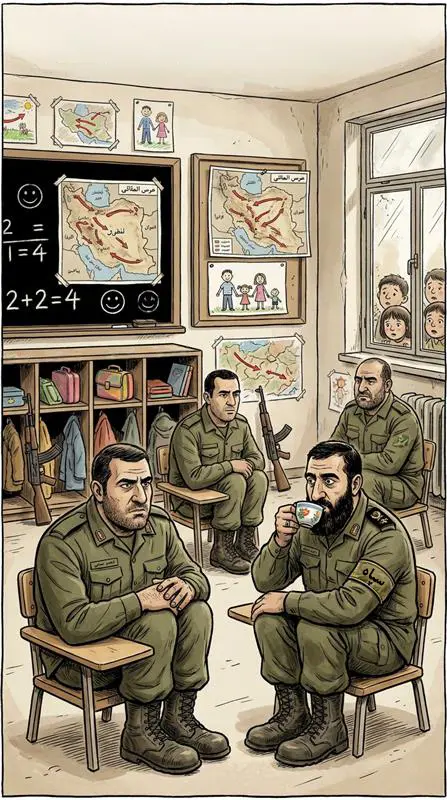 زنگ مدرسه یا شیپور جنگ؟